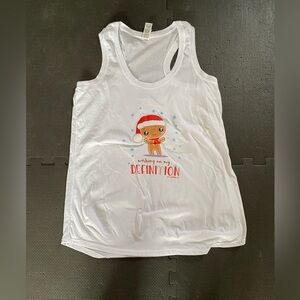 LFT clothing gingerbread tank top, S